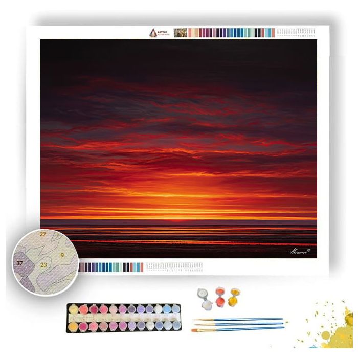 MOLTENFIELD HORIZON - Paint by Numbers Full Kit