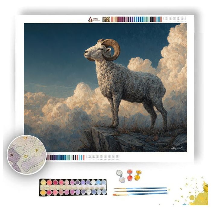 CLOUDCOAT RAM SUMMIT - Paint by Numbers Full Kit