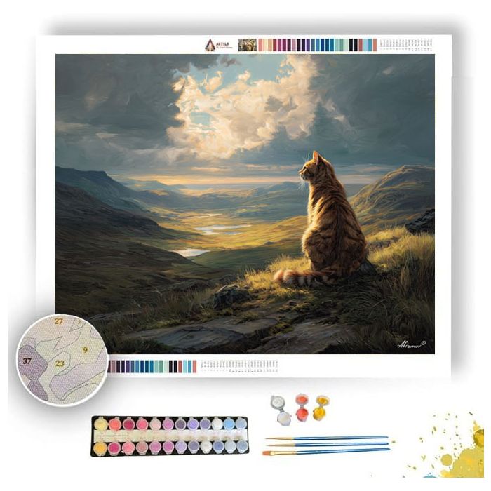 WINDCAT HIGHLAND PASS - Paint by Numbers Full Kit