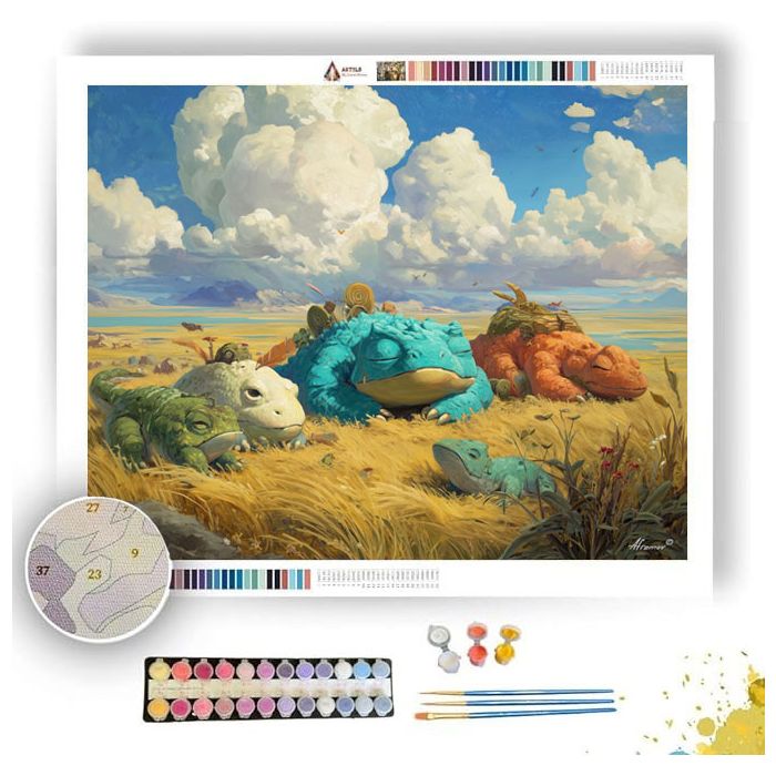 DAYFIELD CREATURE CONFLUENCE - Paint by Numbers Full Kit
