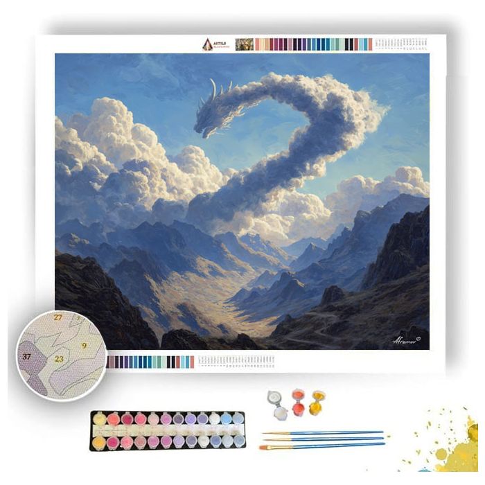 CLOUDSERPENT RIDGEWAY - Paint by Numbers Full Kit