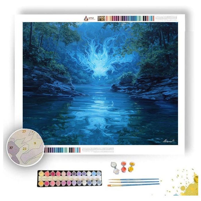 RIVERBOUND WATER SPIRIT - Paint by Numbers Full Kit