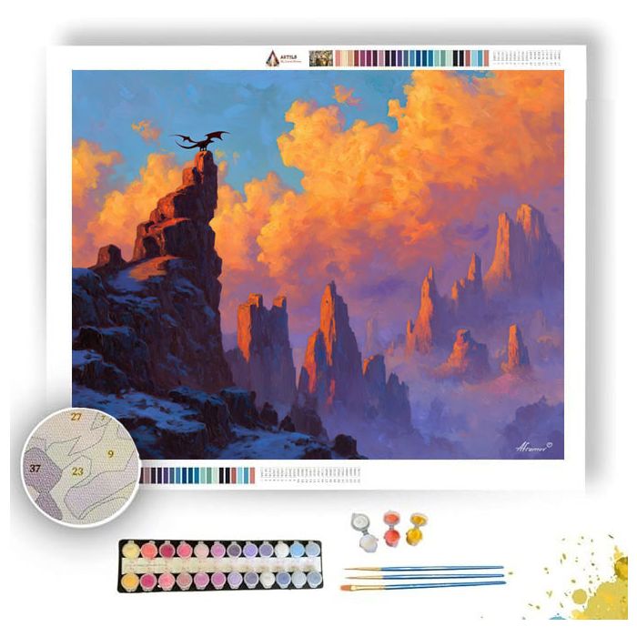 SUNRIDGE TALON DRAKE - Paint by Numbers Full Kit