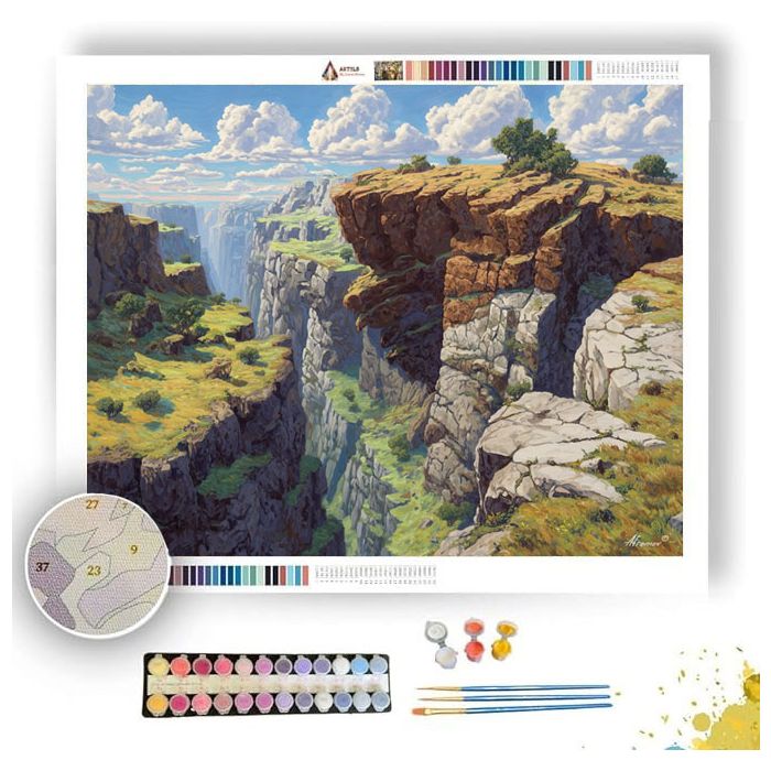 STONEHEART PLATEAU - Paint by Numbers Full Kit