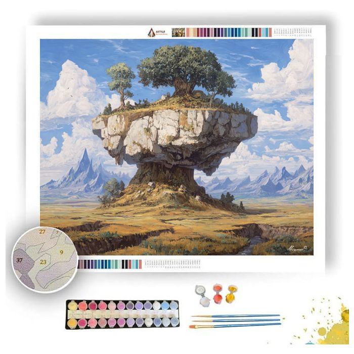 SKYROOT GIANT PLATEAU - Paint by Numbers Full Kit