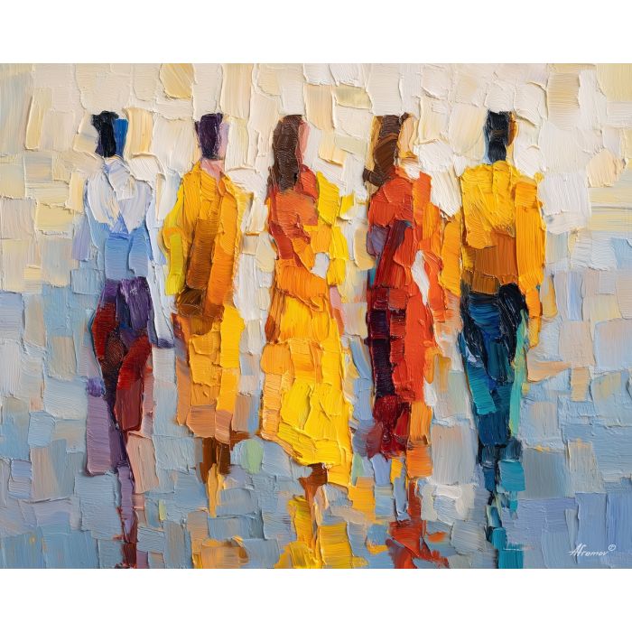 graphic, rhythm, matisse, palette knife, oil painting, impasto, thick paint, textured surface, expressive art, painterly style, material depth, visual rhythm, contemporary art, hand painted, layered pigment, atmospheric, modern composition