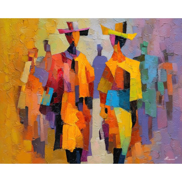 vivid, mood, matisse, palette knife, oil painting, impasto, thick paint, textured surface, expressive art, painterly style, material depth, visual rhythm, contemporary art, hand painted, layered pigment, atmospheric, modern composition