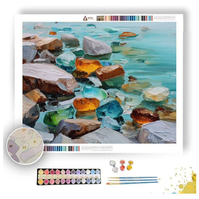 FOCUSED FOCUSED OUTLINE - Paint by Numbers Full Kit