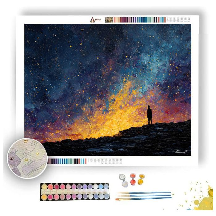 CALM SHAPE - Paint by Numbers Full Kit