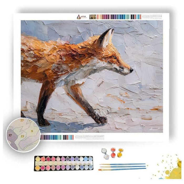 GROUNDED GESTURE - Paint by Numbers Full Kit