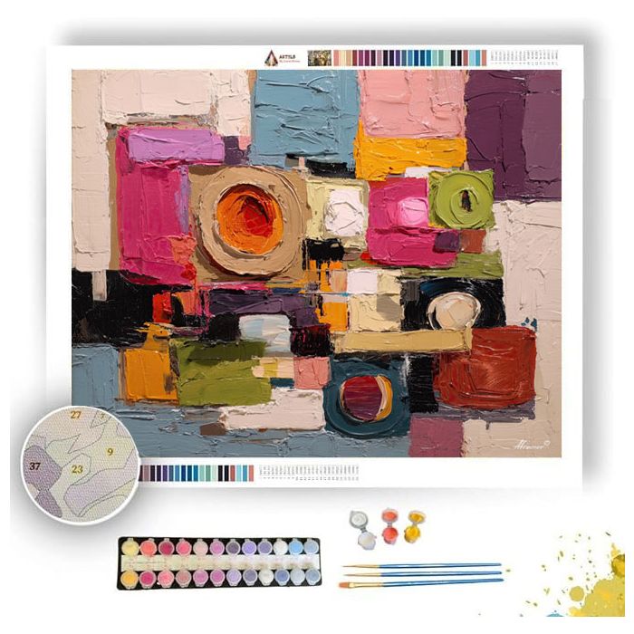 WARM SCENE - Paint by Numbers Full Kit