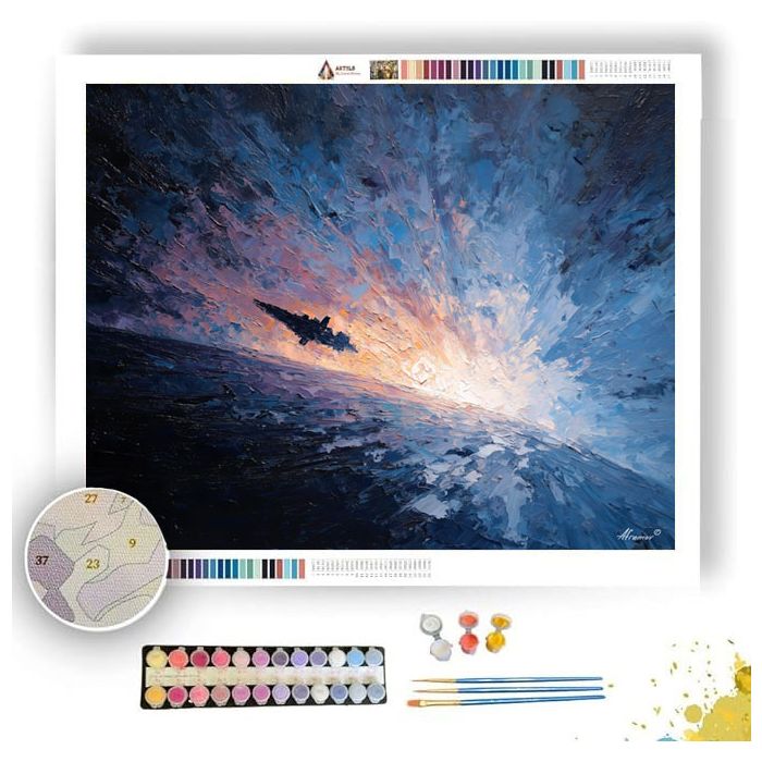 FOCUSED COLOR - Paint by Numbers Full Kit