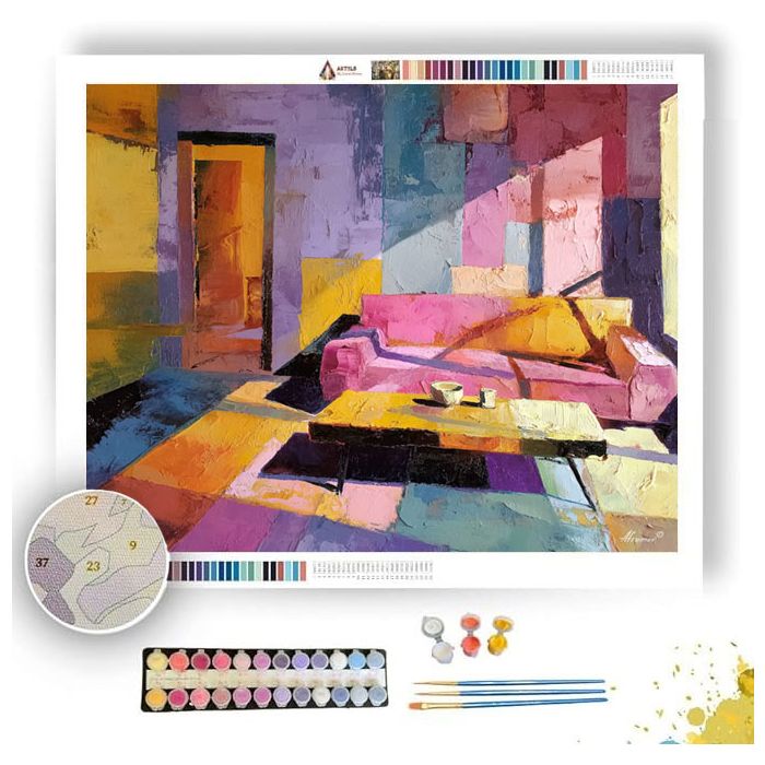 HIDDEN GESTURE - Paint by Numbers Full Kit