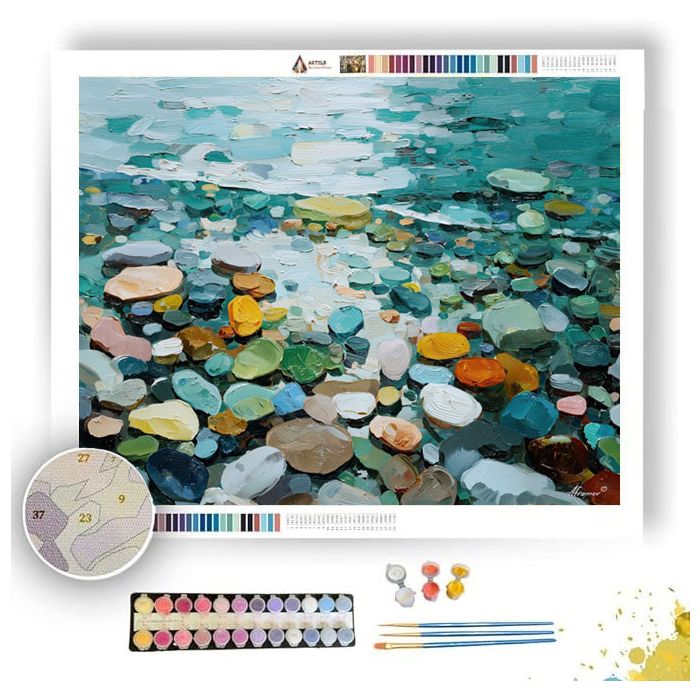 GENTLE HIDDEN COMPOSITION - Paint by Numbers Full Kit