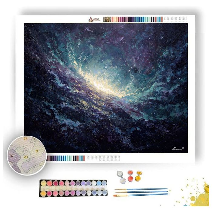 LUMINOUS STILL RHYTHM - Paint by Numbers Full Kit
