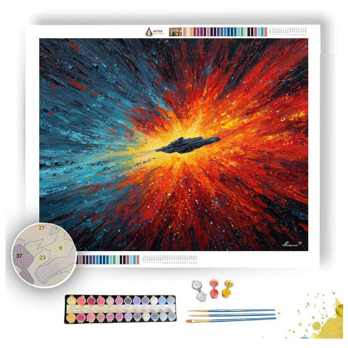 VIVID COLOR - Paint by Numbers Full Kit