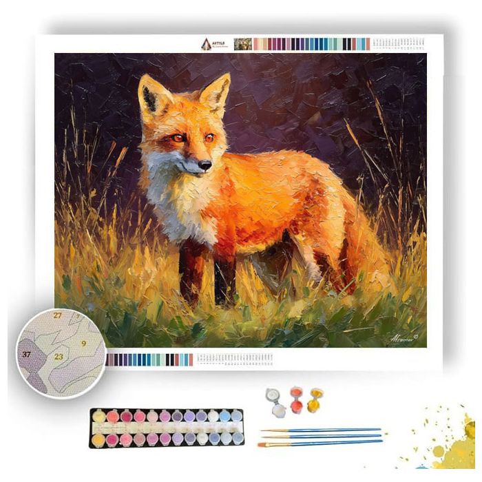 CALM HIDDEN COLOR - Paint by Numbers Full Kit