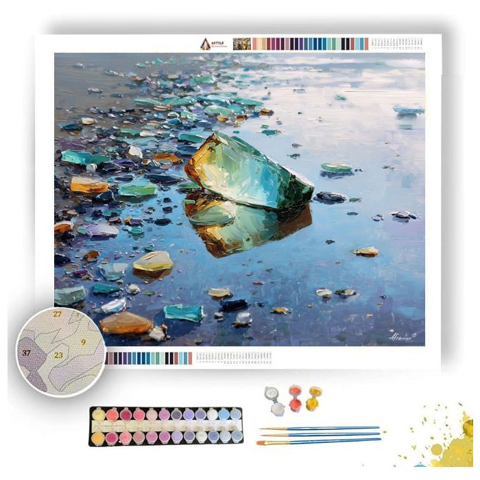 HIDDEN DREAMY BALANCE - Paint by Numbers Full Kit