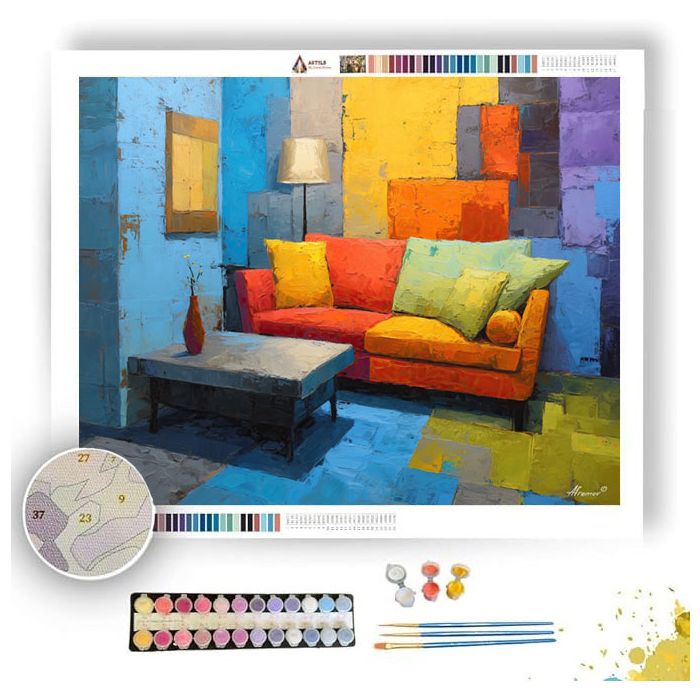 VIVID VISION - Paint by Numbers Full Kit