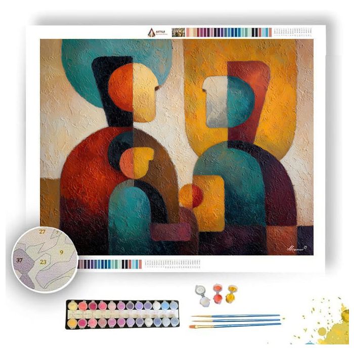 CALM COMPOSITION - Paint by Numbers Full Kit