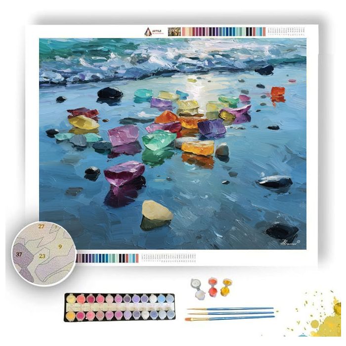 GENTLE DREAMY MOMENT - Paint by Numbers Full Kit