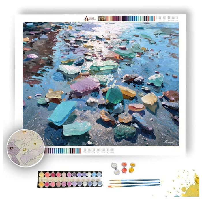 QUIET SCENE - Paint by Numbers Full Kit