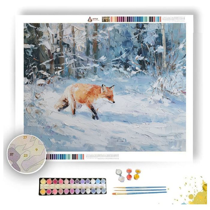 MUTED VIVID BALANCE - Paint by Numbers Full Kit
