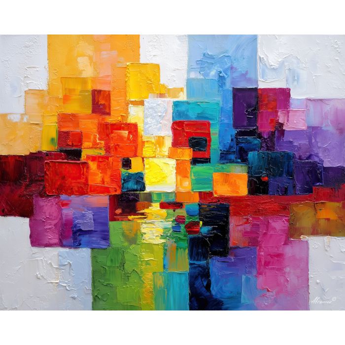 open, vision, matisse, palette knife, oil painting, impasto, thick paint, textured surface, expressive art, painterly style, material depth, visual rhythm, contemporary art, hand painted, layered pigment, atmospheric, modern composition