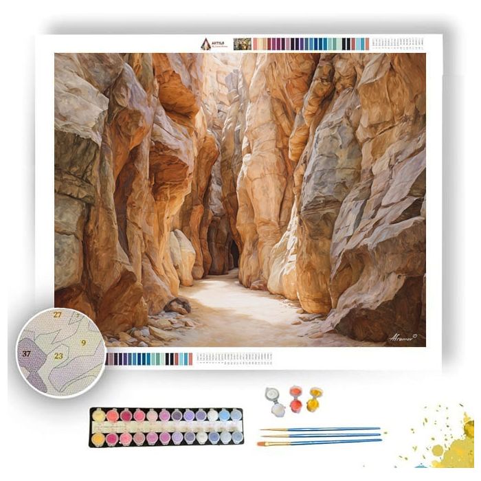 HOURGLASS CANYON - Paint by Numbers Full Kit