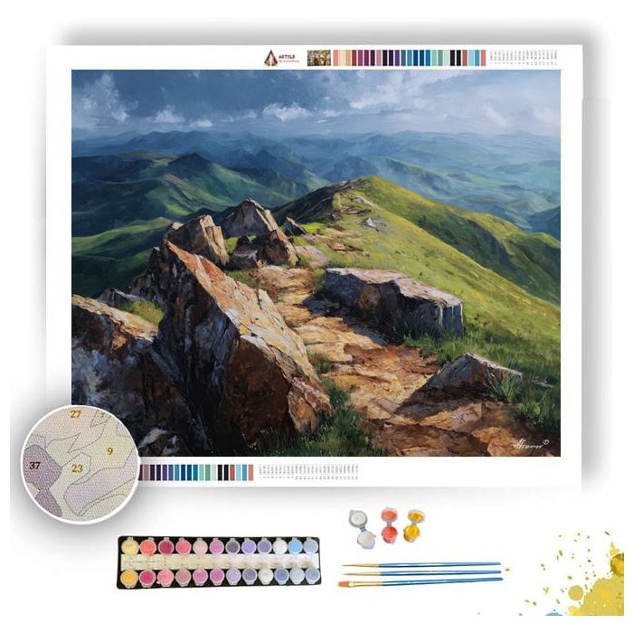 GEMVEIN RIDGE - Paint by Numbers Full Kit