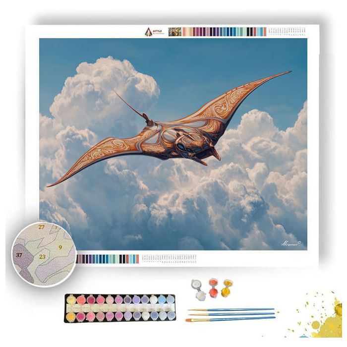 SKYBOUND MANTA CURRENT - Paint by Numbers Full Kit