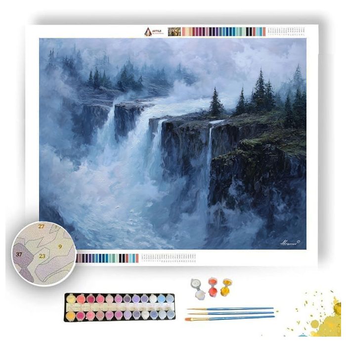 CURRENTSONG FALLS - Paint by Numbers Full Kit