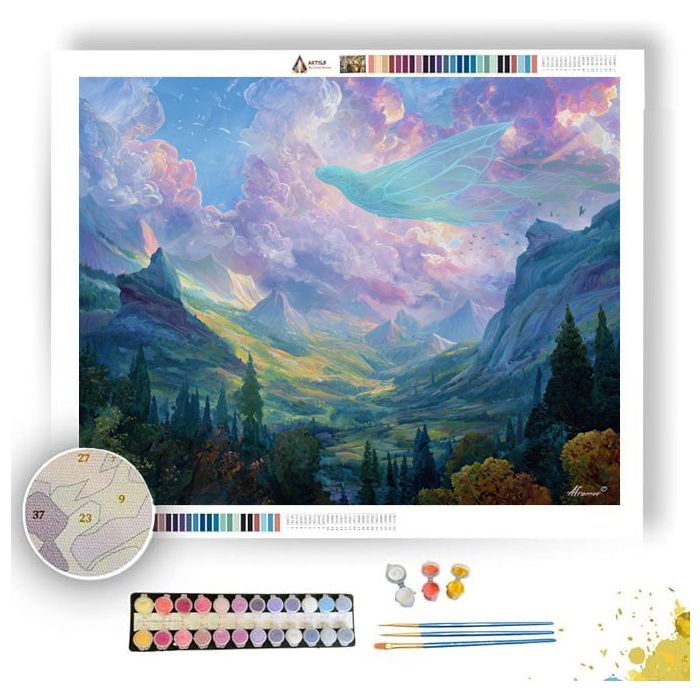 WINDSPIRIT SOAR VALLEY - Paint by Numbers Full Kit