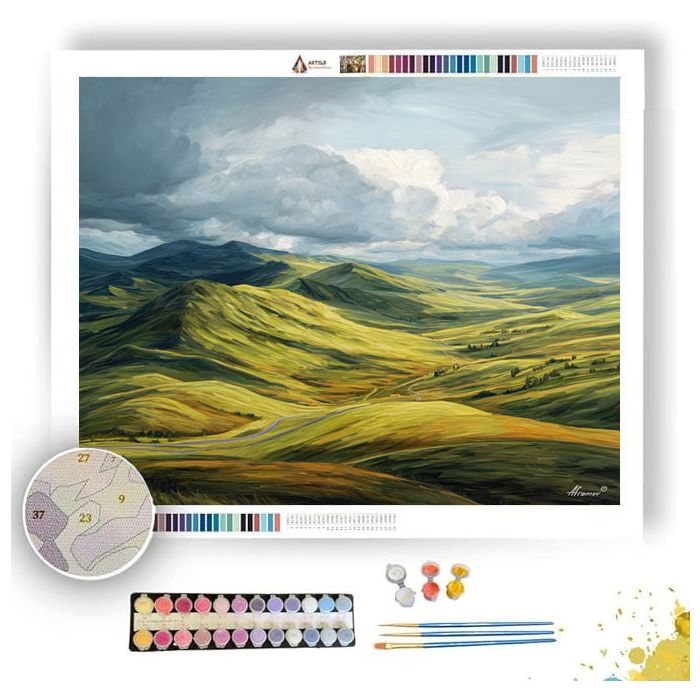 WHISPERWIND HIGHLANDS - Paint by Numbers Full Kit
