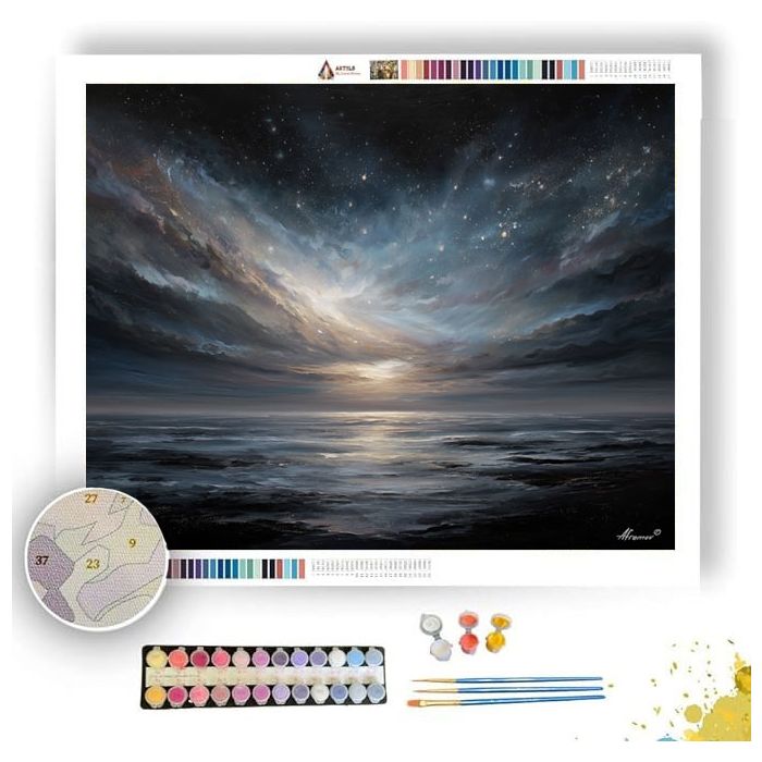 STELLARQUIET DRIFT - Paint by Numbers Full Kit