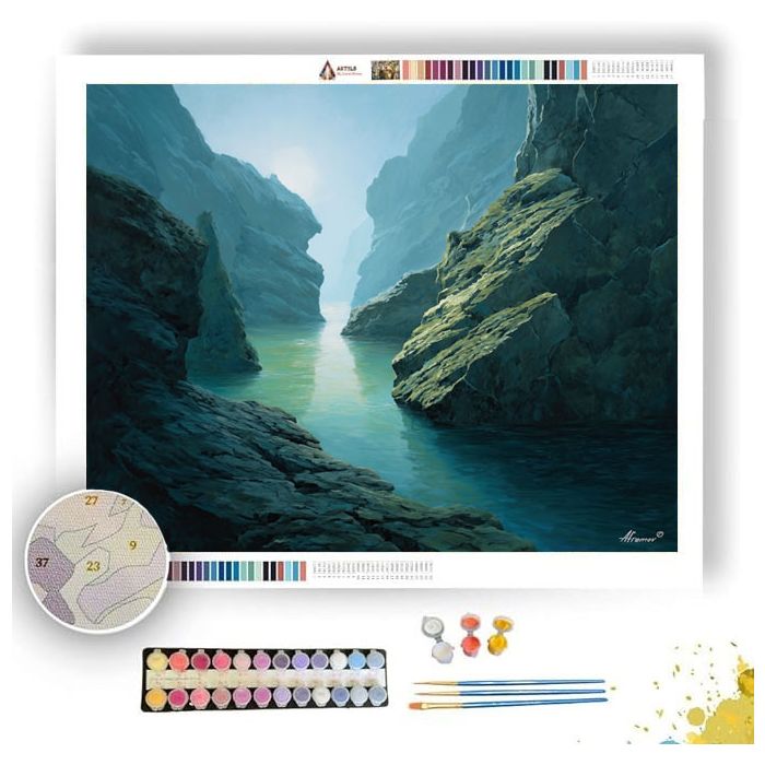AQUASTONE DELTA - Paint by Numbers Full Kit