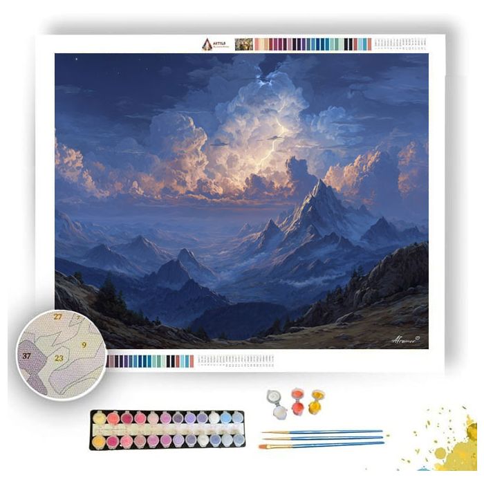 STORMQUIET RIDGE - Paint by Numbers Full Kit