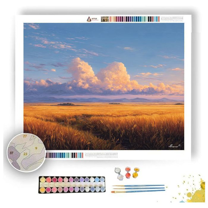 LUMENFIELD PLAINS - Paint by Numbers Full Kit