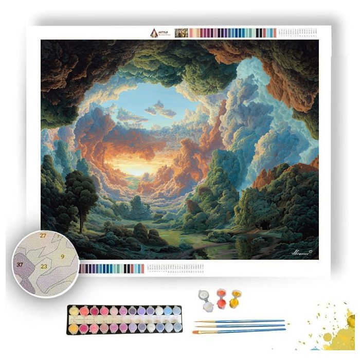 LIGHTSET DAY REALM - Paint by Numbers Full Kit