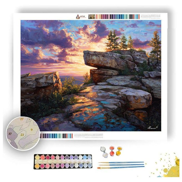 ECHOHOUR RIDGE - Paint by Numbers Full Kit