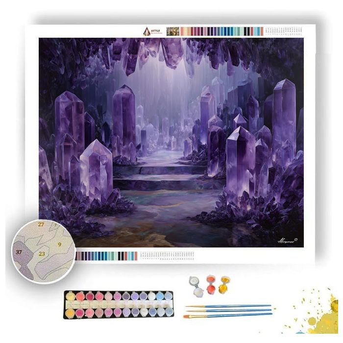 CRYSTALSET DAY REALM - Paint by Numbers Full Kit