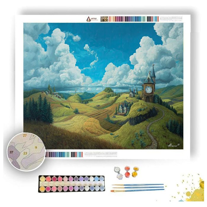 CLOCKWIND HIGHLANDS - Paint by Numbers Full Kit