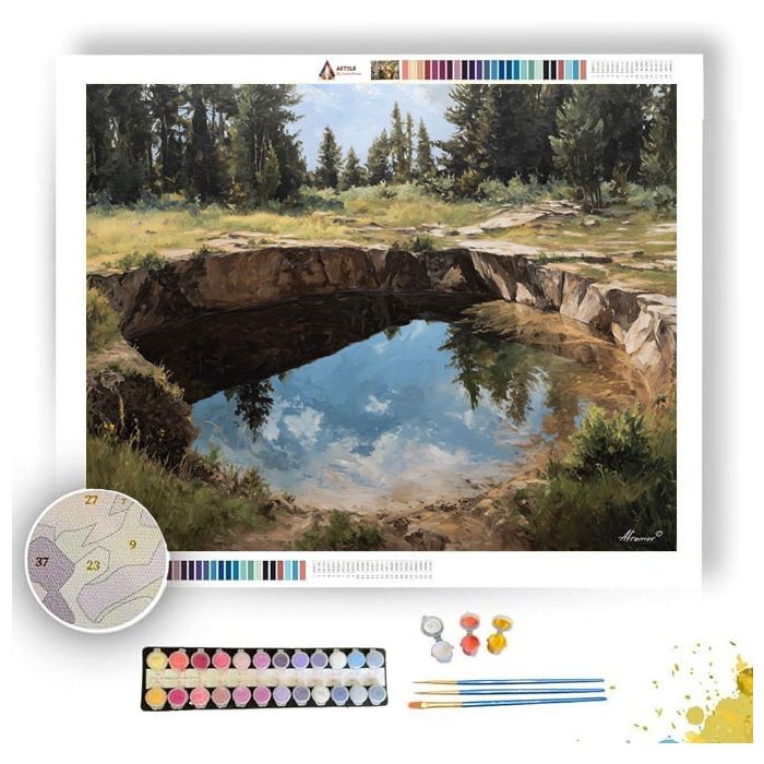 STONEQUIET BASIN - Paint by Numbers Full Kit