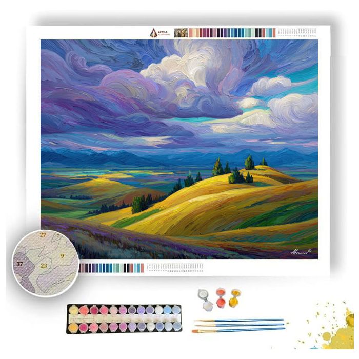 SKYLACE WIND CREST - Paint by Numbers Full Kit