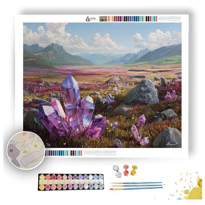 GEMLIGHT PLAINS - Paint by Numbers Full Kit