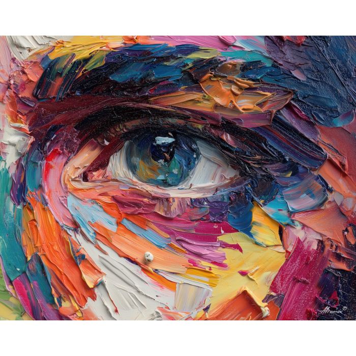 bright, still, moment, manga, palette knife, oil painting, impasto, thick paint, textured surface, expressive art, painterly style, material depth, visual rhythm, contemporary art, hand painted, layered pigment, atmospheric, modern composition