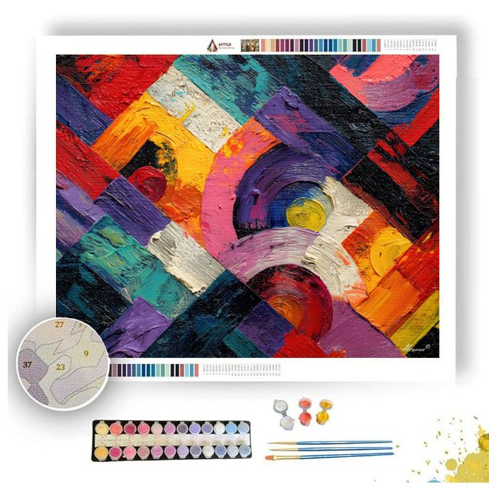 BRIGHT BALANCE - Paint by Numbers Full Kit