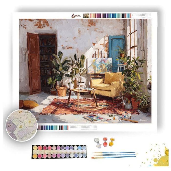 OPEN OPEN SCENE - Paint by Numbers Full Kit