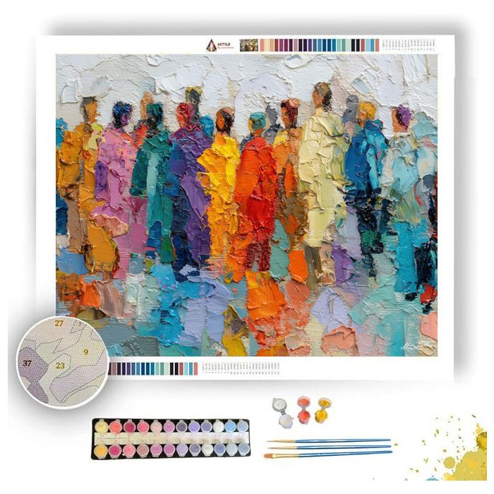 STILL COLOR - Paint by Numbers Full Kit