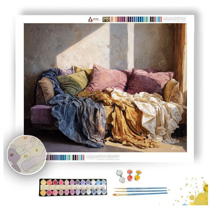 DRIFTING MOMENT - Paint by Numbers Full Kit